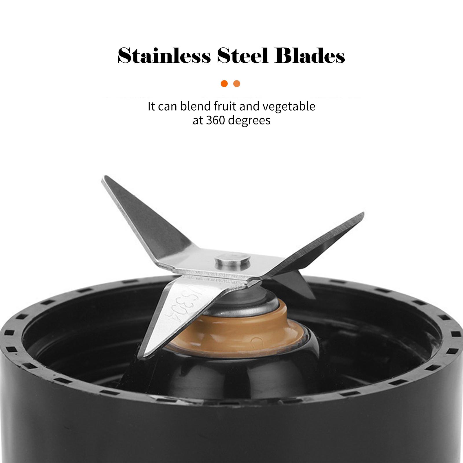 600mL Portable Juicer Electric Mixer Cup Smoothie Blender Shakes Fruit Vegetable Machine Milkshake Extractor