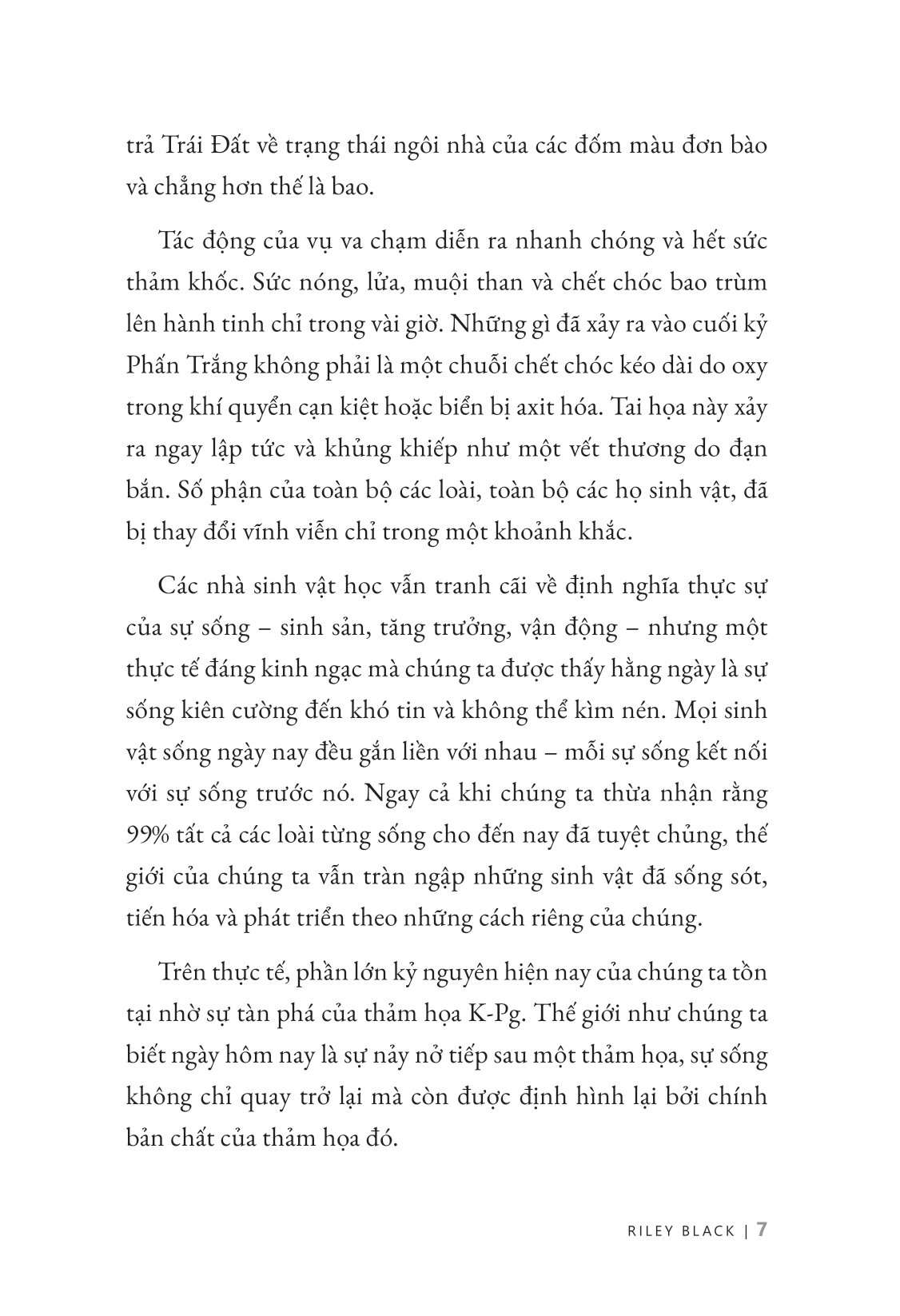 Những Ngày Cuối Cùng Của Khủng Long - Thiên Thạch, Sự Tuyệt Chủng Và Khởi Đầu Của Thế Giới Chúng Ta _AZ