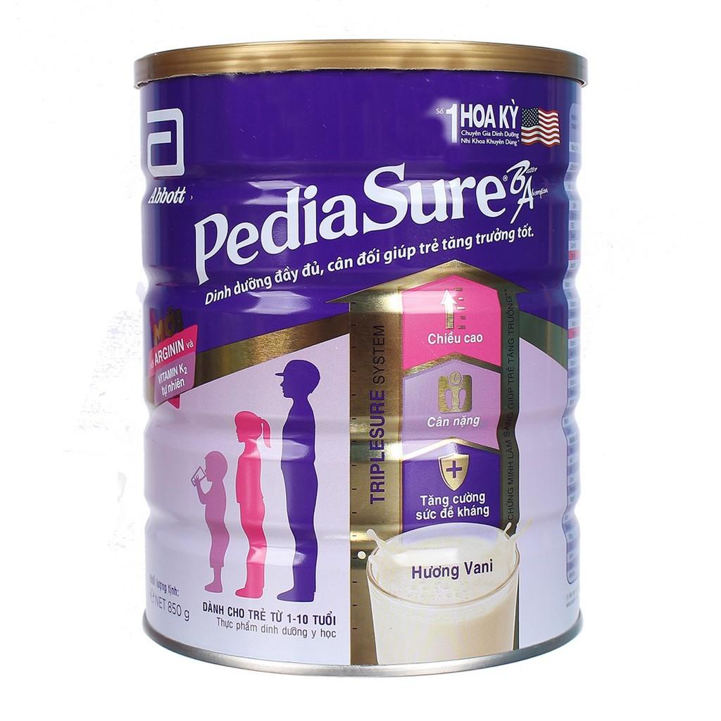 Sữa PediaSure BA 850gr (1-10T)