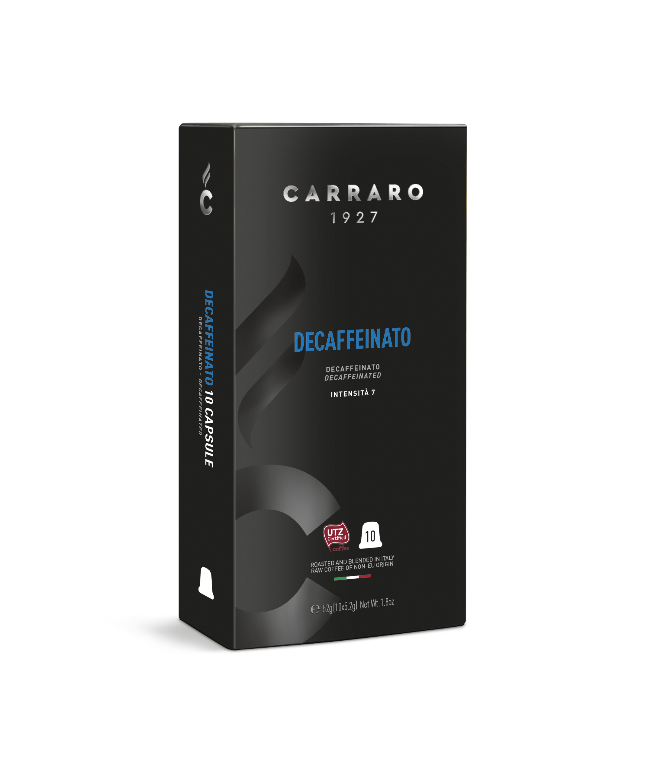 All day Combo-3 hộp cà phê viên nén Carraro - Primo Mattino+Crema Espresso+Decaffeinato - Nhập khẩu chính hãng 100% từ thương hiệu Carraro, Ý