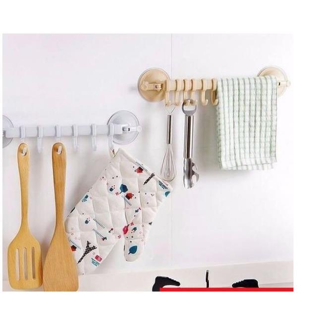 Thanh treo hút chân không 6 móc