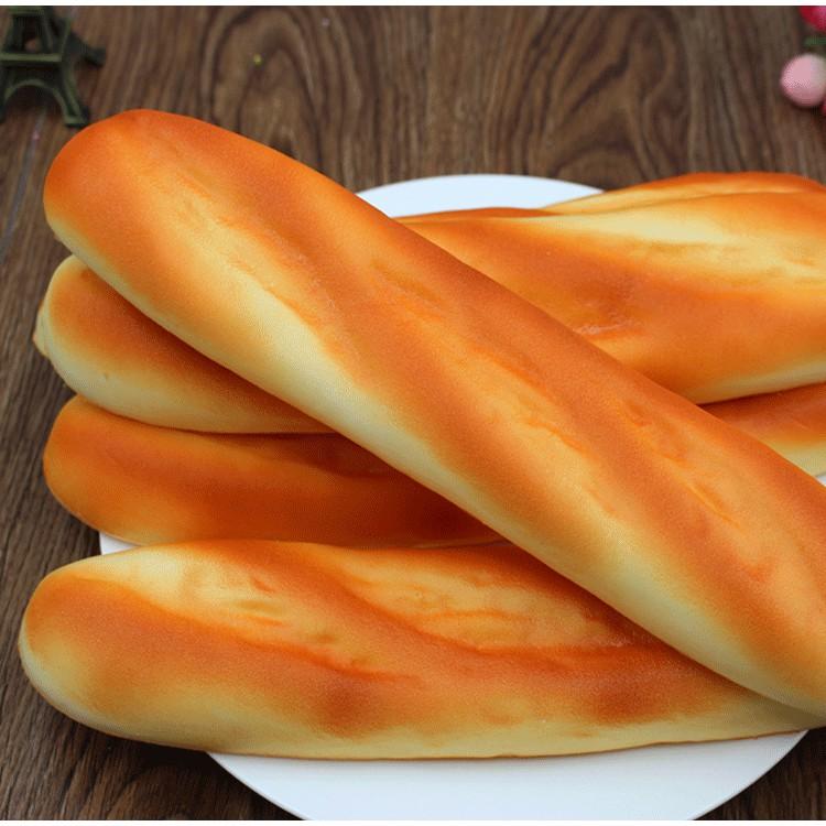 ĐỒ CHƠI SQUISHY BÁNH MÌ PHÁP DÀI 30CM SIÊU MỀM CHẬM TĂNG