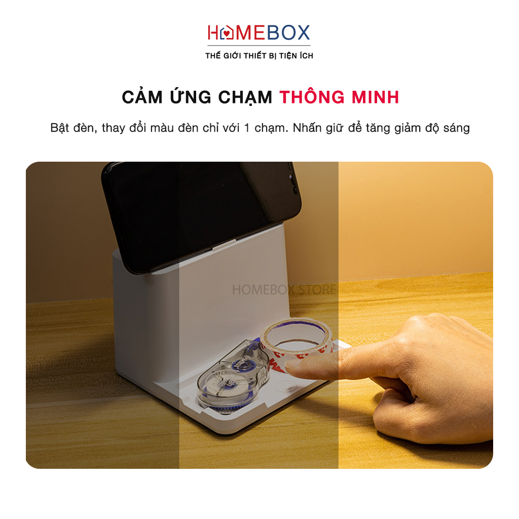 Đèn Học, Đọc Sách, Làm Việc - 3 Chế Độ Sáng Bảo Vệ Mắt - Đèn Bàn Học Chống Cận Thị - Hàng Chính Hãng