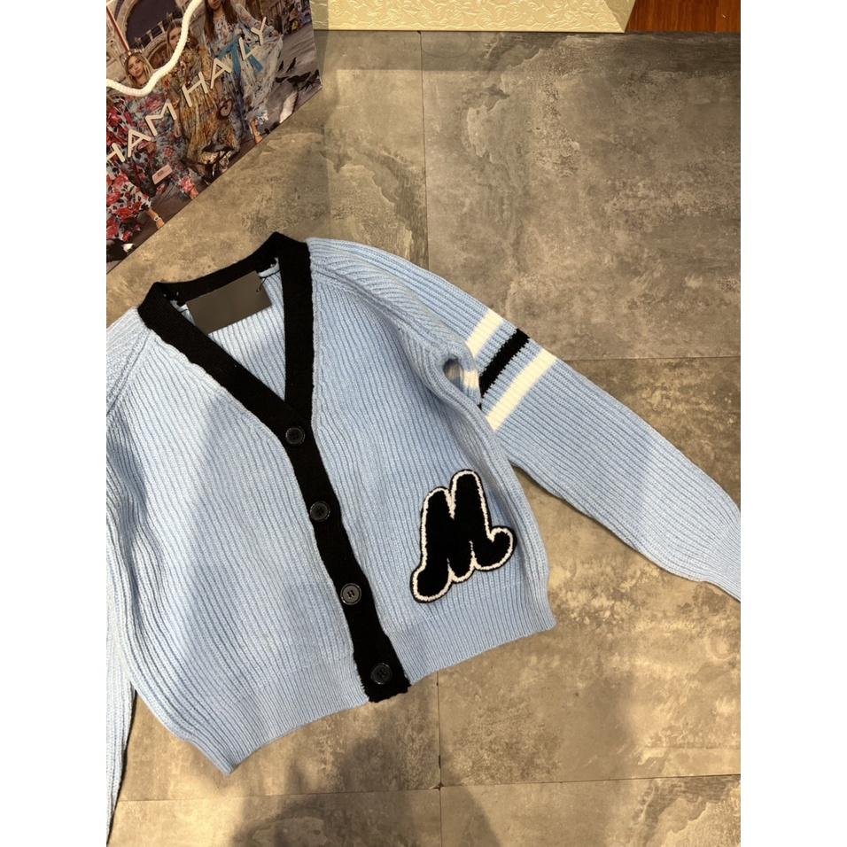 Áo LEN Cardigan Nữ Cổ Chữ V Dài Tay, Len Cao Cấp Có Nút