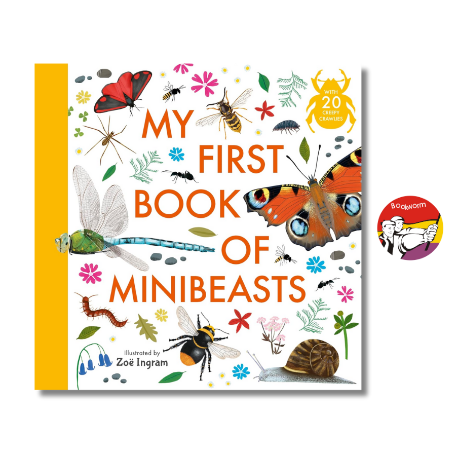 Sách - My First Book of Minibeasts by Zoe Ingram | Children's Picture Book - Nature Science Book