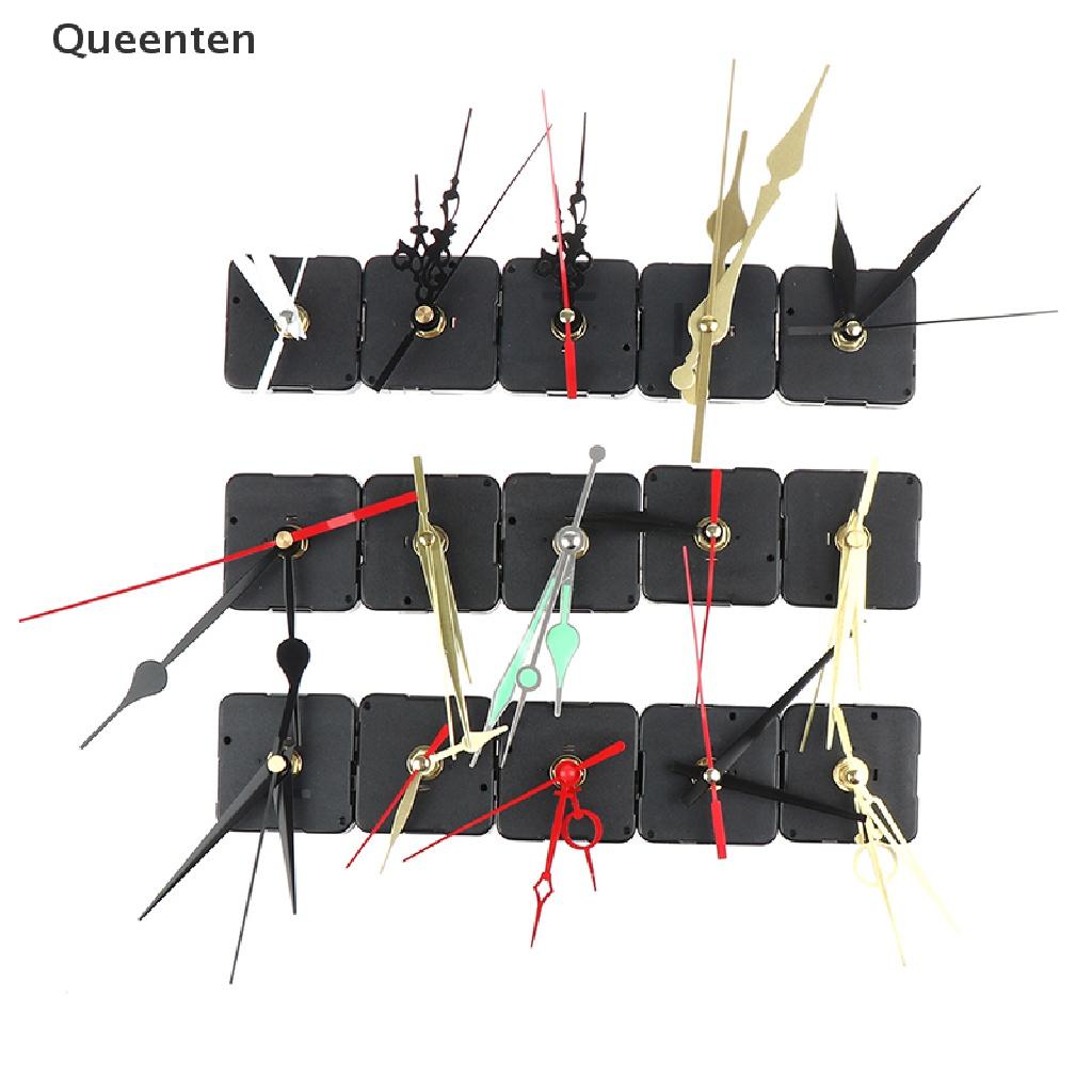 Queenten Classic Silent Cross Stitch Quartz Clock Movement Mechanism DIY Kit Powered Tool QT