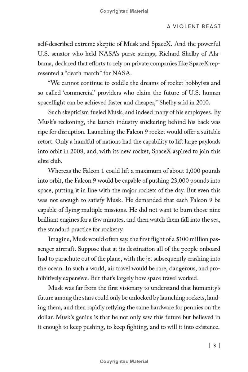 Sách ngoại văn: Reentry - Spacex, Elon Musk, And The Reusable Rockets That Launched A Second Space Age
