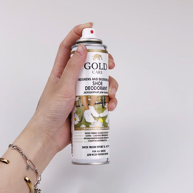 XỊT KHỬ MÙI HÔI GIÀY VÀ BẢO VỆ DA GOLDCARE 150ML