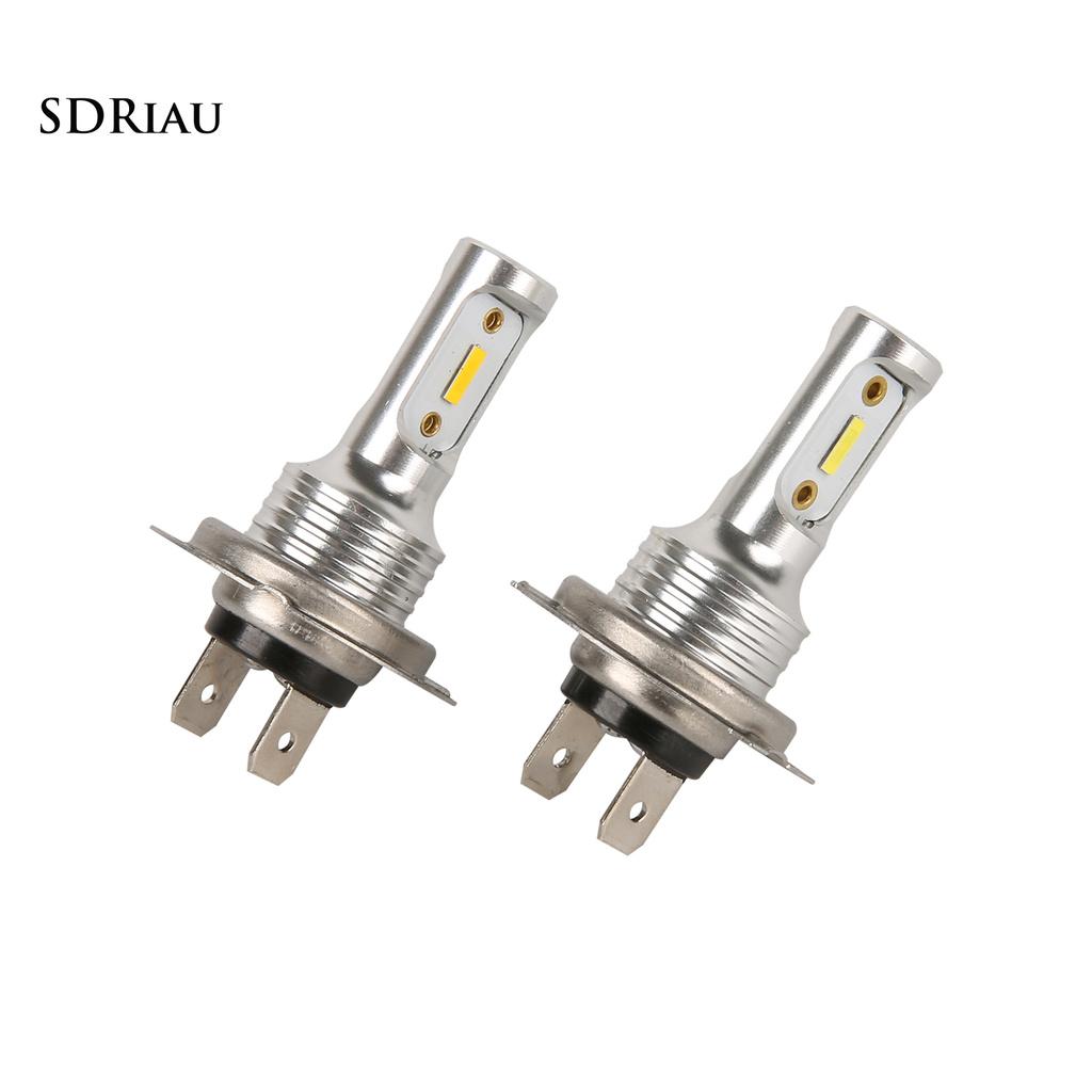 Bộ 2 Đèn Pha H7 Led 30w Ip67 Chống Thấm Nước Cho Xe Hơi