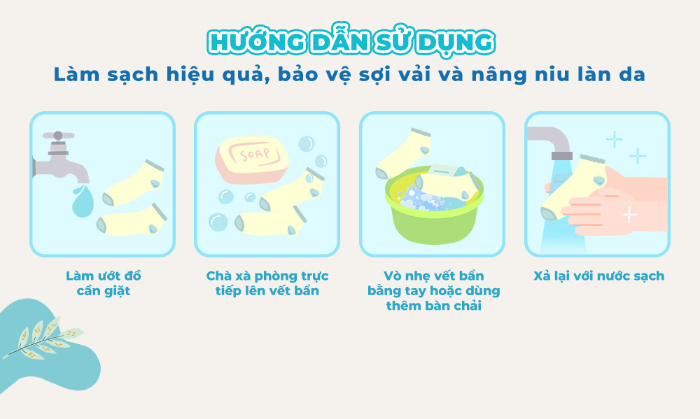 Combo 5 Bánh Viên Xà Phòng Giặt Thảo Mộc 150g, Sạch Ngay Tức Thì, Kháng Khuẩn Hiệu Quả, Đánh Bay Vết Bẩn