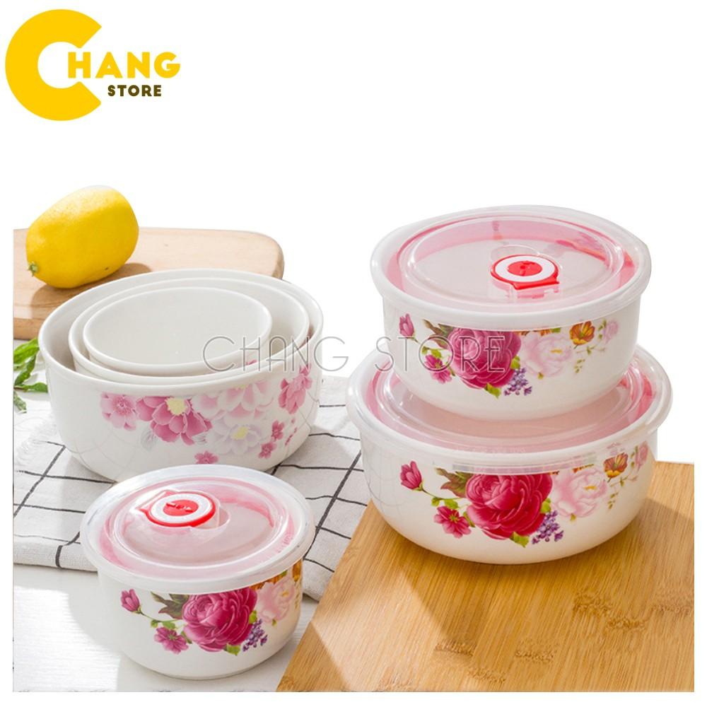 Bộ 3 Bát Sứ Hút Chân Không Cao Cấp