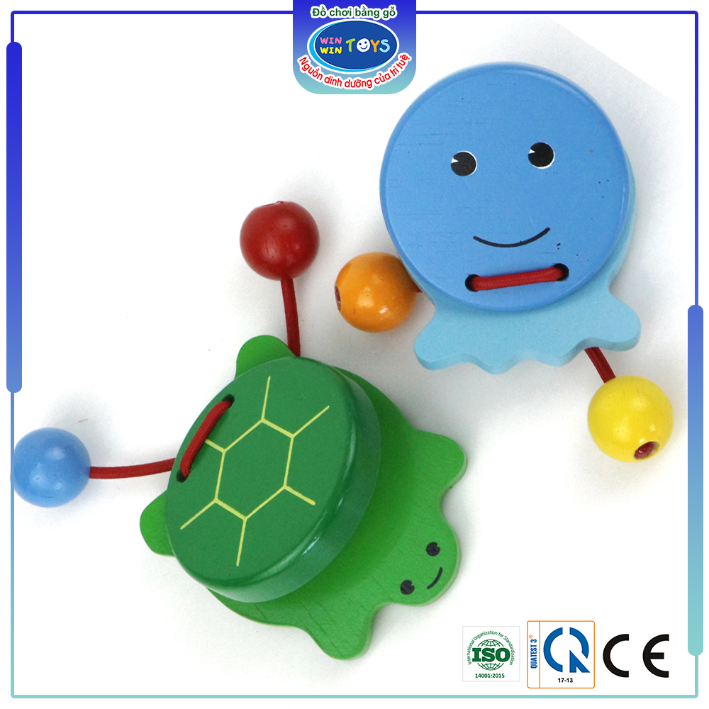 Đồ chơi gỗ Bộ gõ nhạc vui nhộn | Winwintoys 60122 | Phát triển thính giác  và vận động | Đạt tiêu chuẩn CE và TCVN