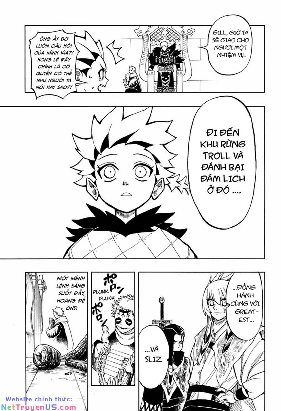 gill: "không ai có thể đánh bại ta khi ta dùng rìu!" chapter 10 13