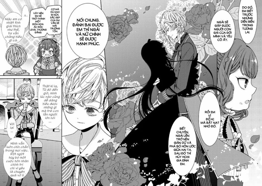 nhật ký theo dõi vị hôn thê tự nhận mình là nữ phụ phản diện 1 chapter 1 6