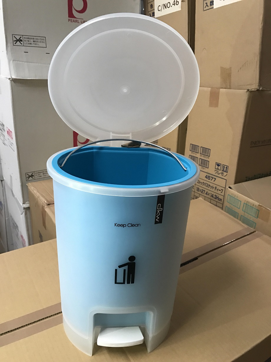 Thùng rác DKW Sang Ah 2 lớp có chân đạp - 10 lít nhập khẩu Thái Lan