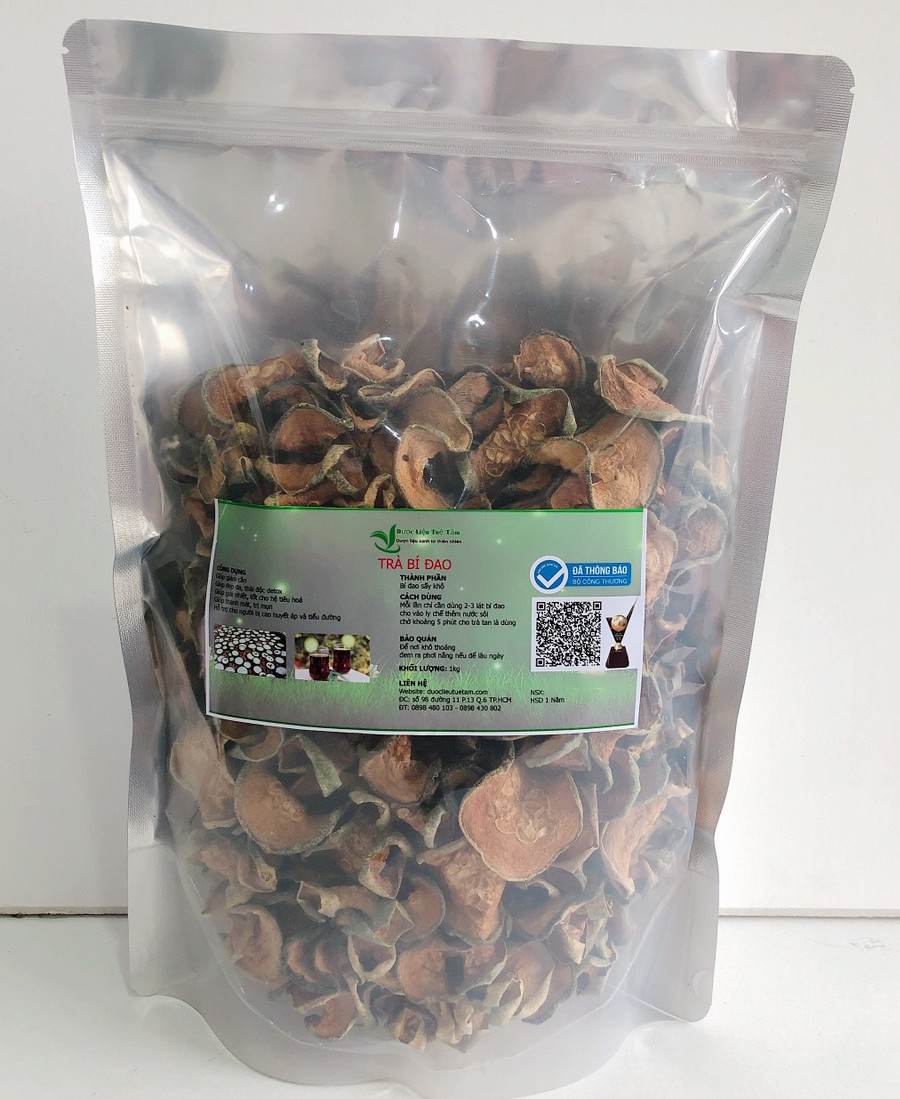 Trà bí đao thái lát sấy khô - Gói 1kg