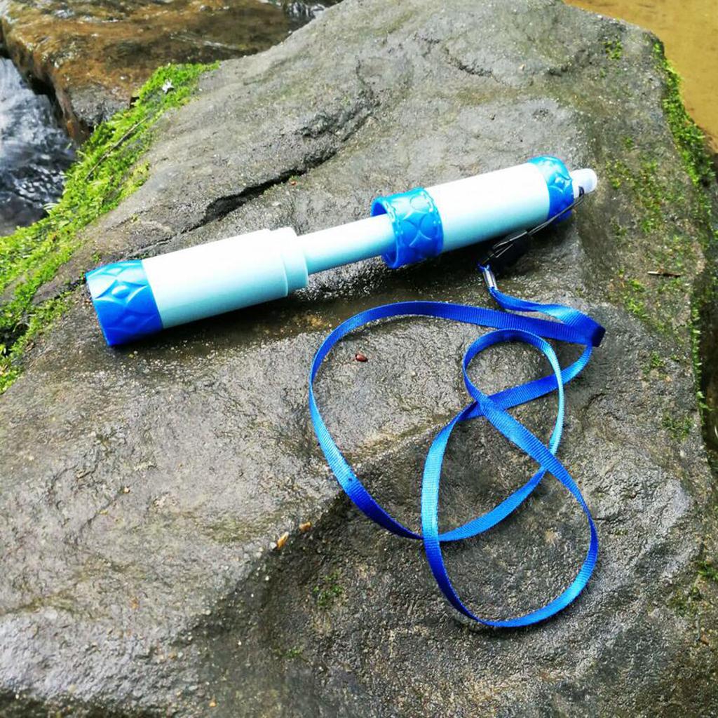 Camping Hiking Emergency Survival Water Filter Purification Straw