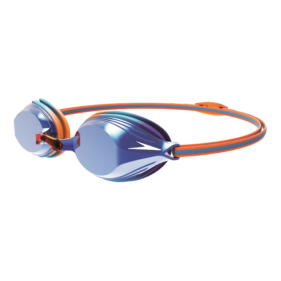 Kính Bơi Speedo Goggles 811325B987 Vengeance Mirror Ju Orange/Blue 270519 (Size One Size)