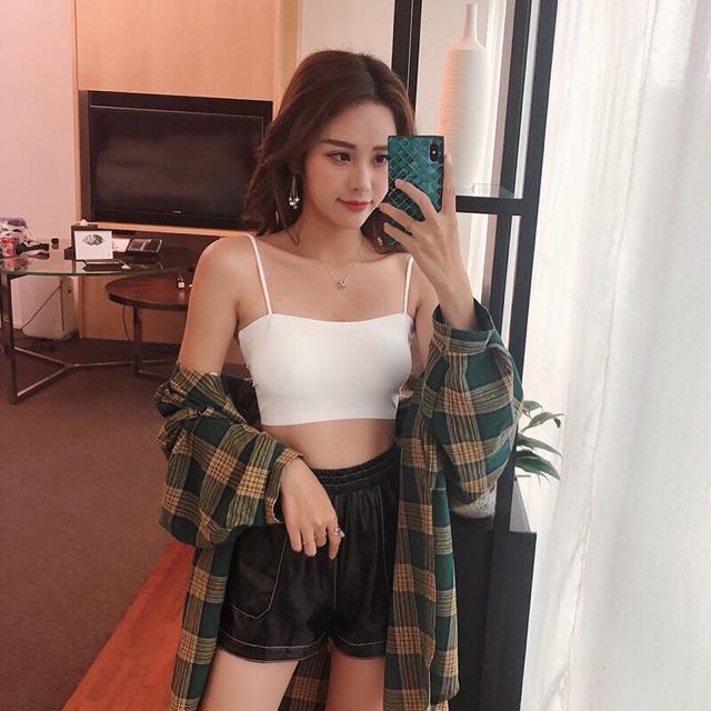 Áo Bra Quây Trơn 2 Dây