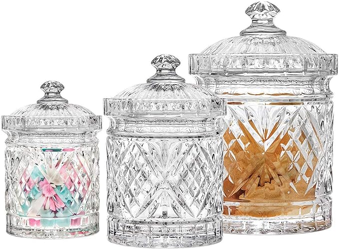 BỘ HŨ PHA LÊ GODINGER DUBLIN CANISTER, 3 CHIẾC