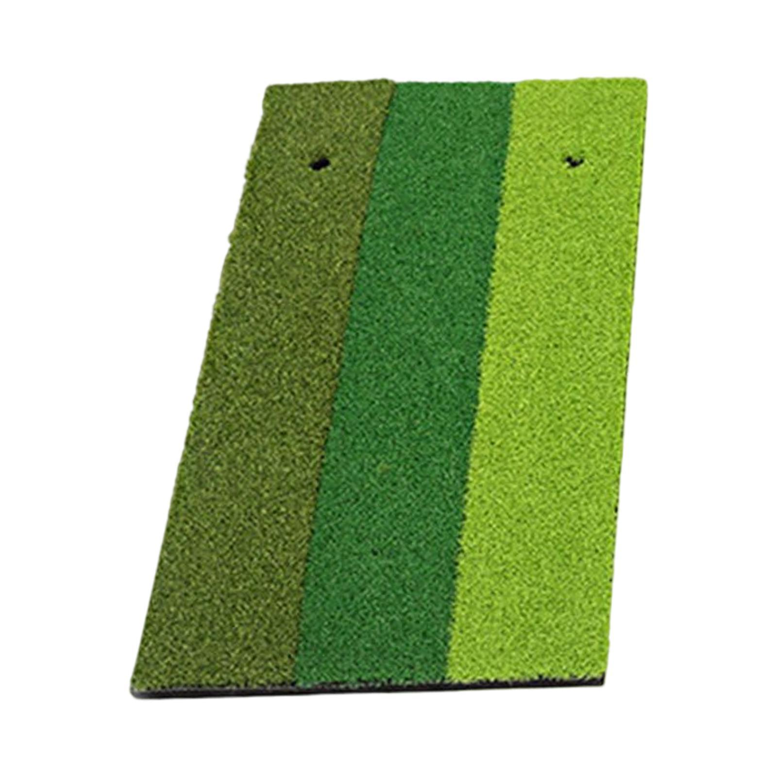 Golf Hitting Mat Grass Mat Swing Trainer for Outdoor Indoor Equipment Gifts