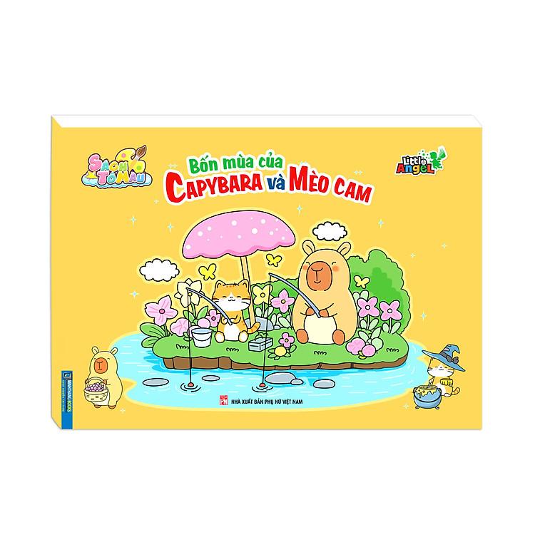 Sách Tô Màu - Bốn mùa của