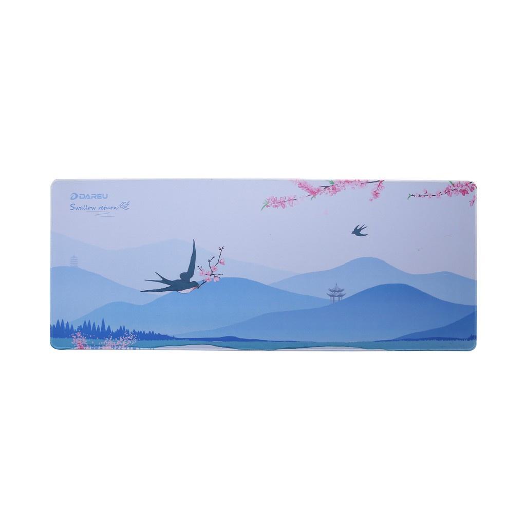 Bàn di chuột DAREU ESP109 Swallow / Dream /Pink / Black (900 x 350 x 3mm) - Hàng chính hãng 