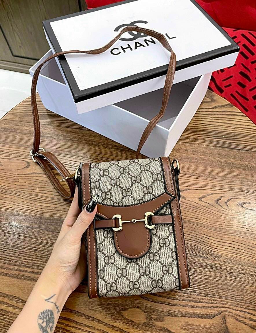 Túi đeo chéo nam/nữ,túi đeo vai nữ hình chữ nhật nhỏ gọn mẫu mới DORA SHOP bản đẹp