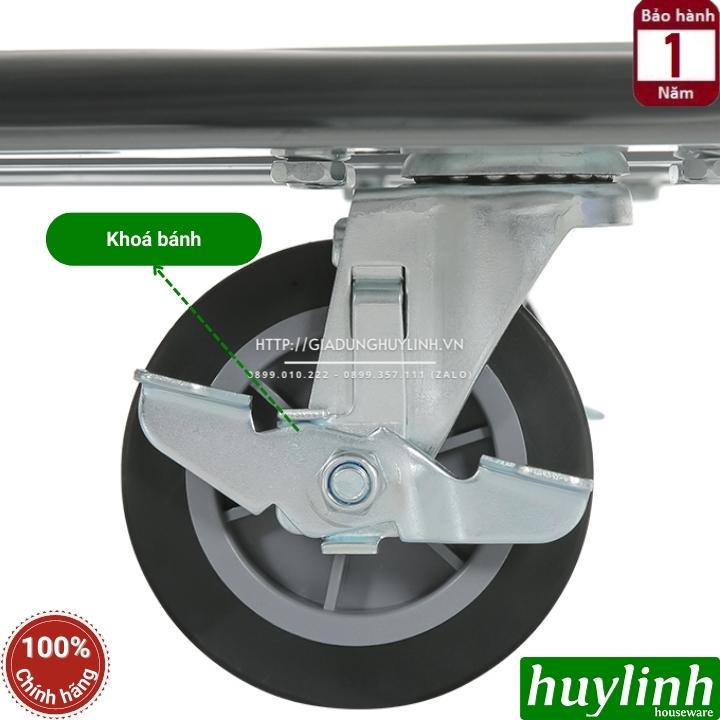 Xe kéo đẩy hàng sàn thép Advindeq TL-320 - Tải trọng 300kg - Chính hãng