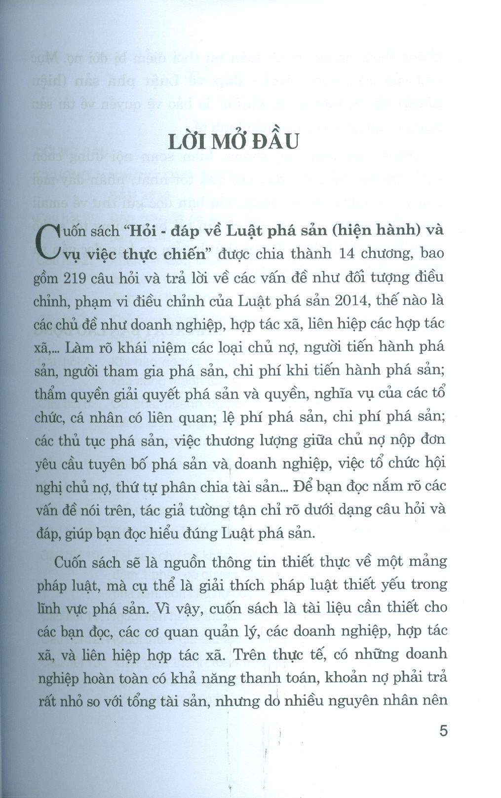 Hỏi Đáp Về Luật Phá Sản (Hiện Hành) Và Vụ Việc Thực Chiến - TS.LS. Huỳnh Đức Thái Lâm Hoàng