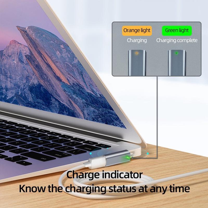 Cáp Sạc Nhanh Chuyển Đổi Type C Sang Magsafe 2 PD Type C Cho MacBook Air & Pro