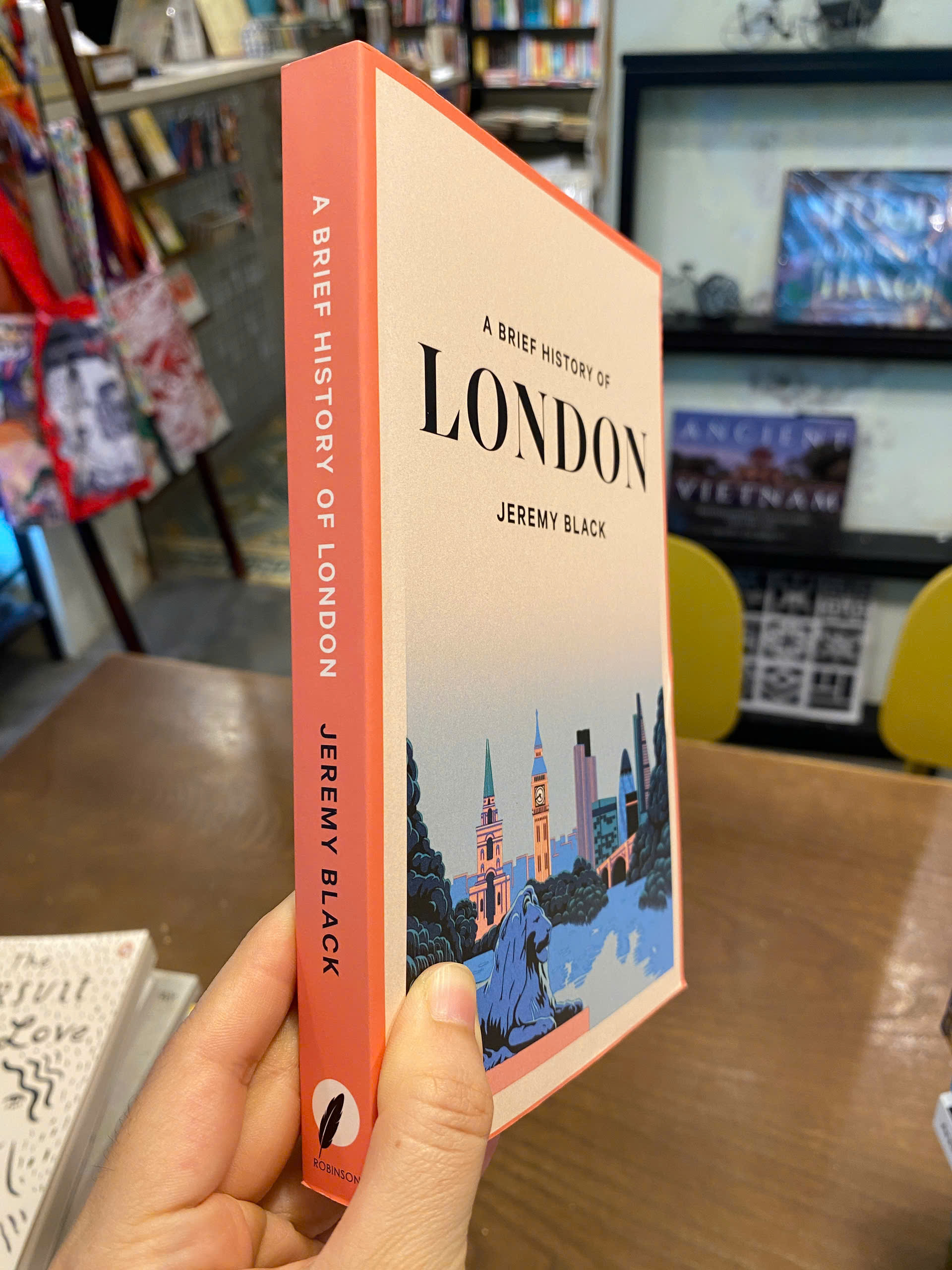 Sách - A Brief History of London by Jeremy Black | History Nonfiction / Ngoại văn Nhập khẩu