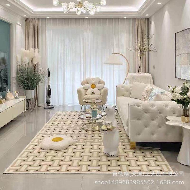 Thảm Trải Sàn Toàn Diện Phong Cách Bắc Âu Retro Đẹp Mắt