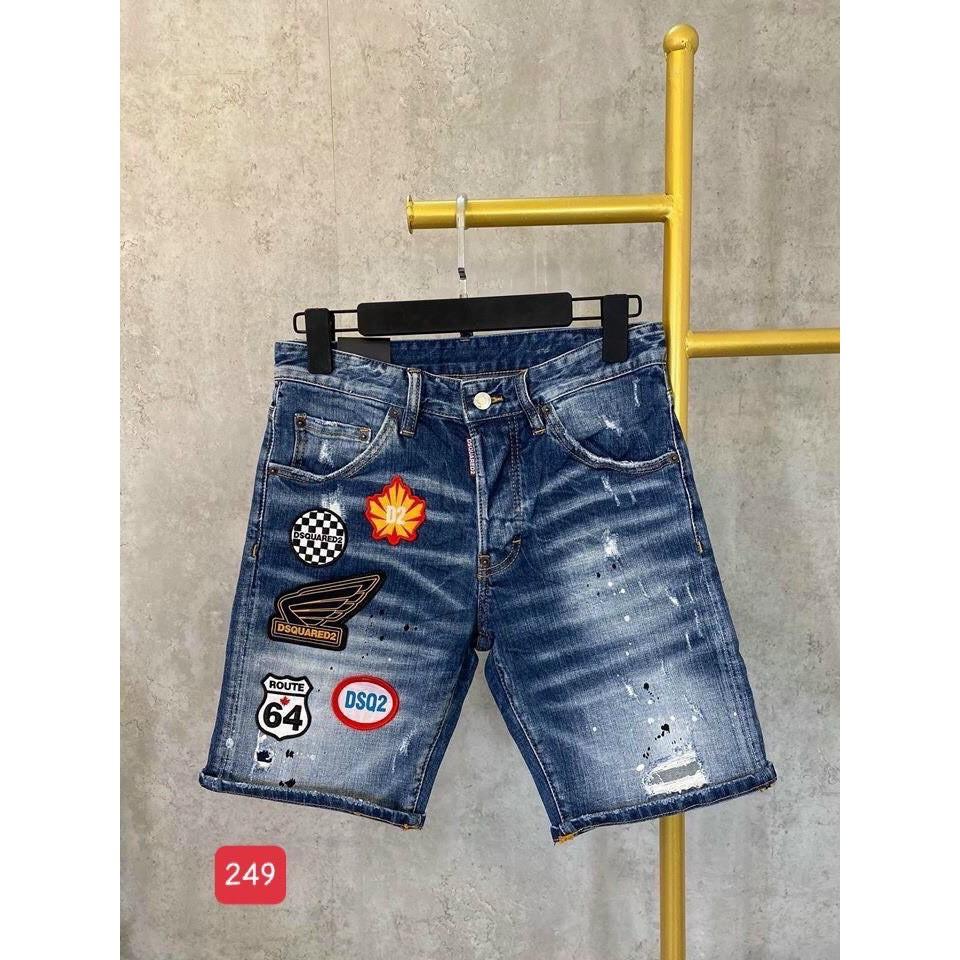 Quần short jean nam họa tiết cao cấp vải co dãn hàng siêu đẹp hottrend Phuongnamshop20 f23