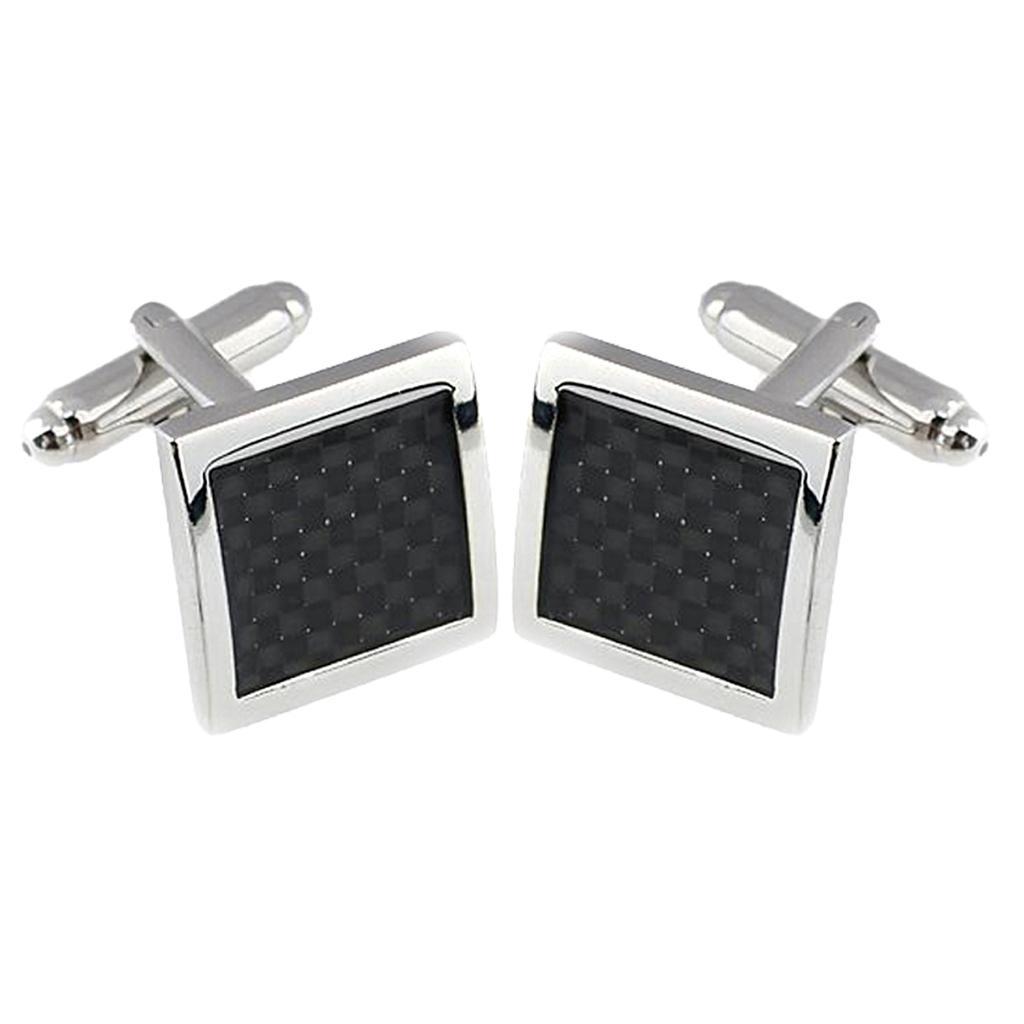 Mens Jewelry Brass Rectangle Shirt Cufflinks Wedding Party Cuff Links