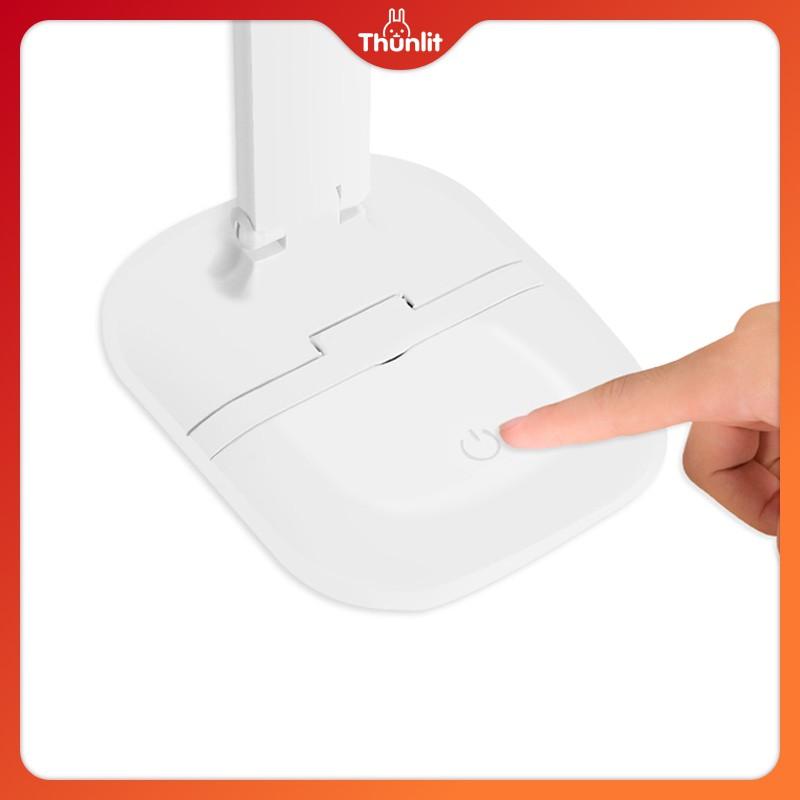 Đèn bàn Thunlit 2000mAh USB có thể sạc lại 3 nhiệt độ màu có thể điều chỉnh độ sáng