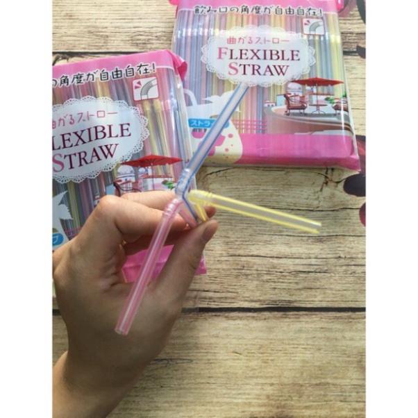 - Set 150 ống hút Flexible straw - NỘI ĐỊA NHẬT BẢN