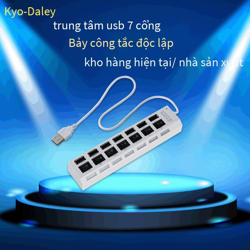 Công tắc 7 cổng độc lập giá thấp nhất usb2.0 một điểm bảy điểm trung tâm mở rộng tốc độ cao trung tâm plug-in