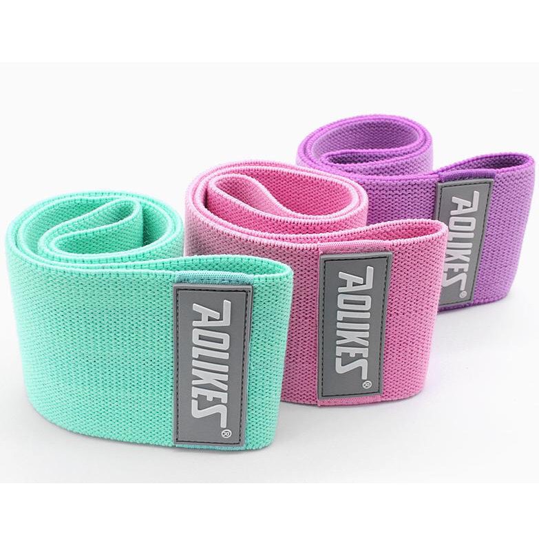 Bộ 3 dây kháng lực tập cơ mông đùi chân Hip Resistance bands Aolikes