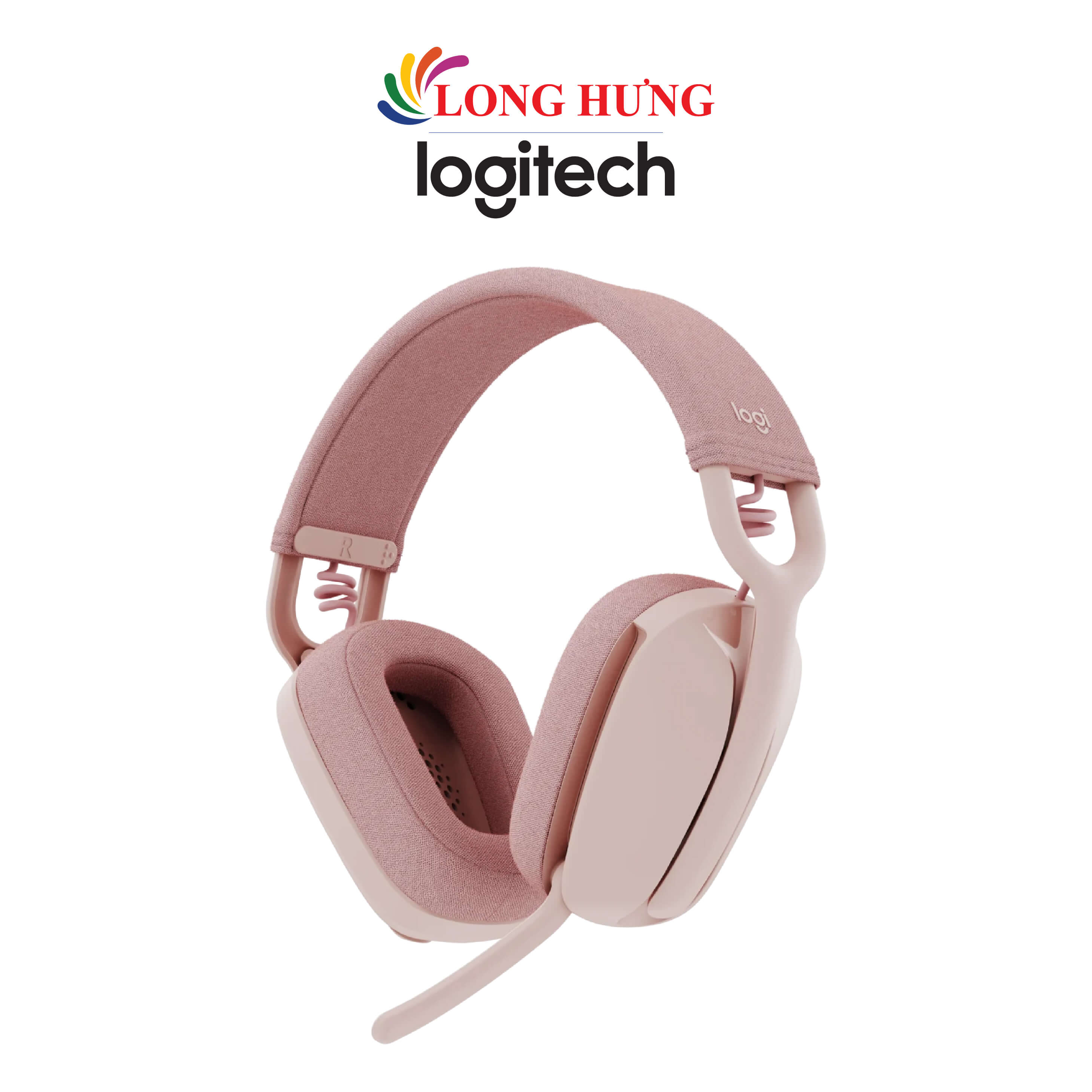 Tai nghe chụp tai không dây Logitech Zone Vibe 100 - Hàng chính hãng