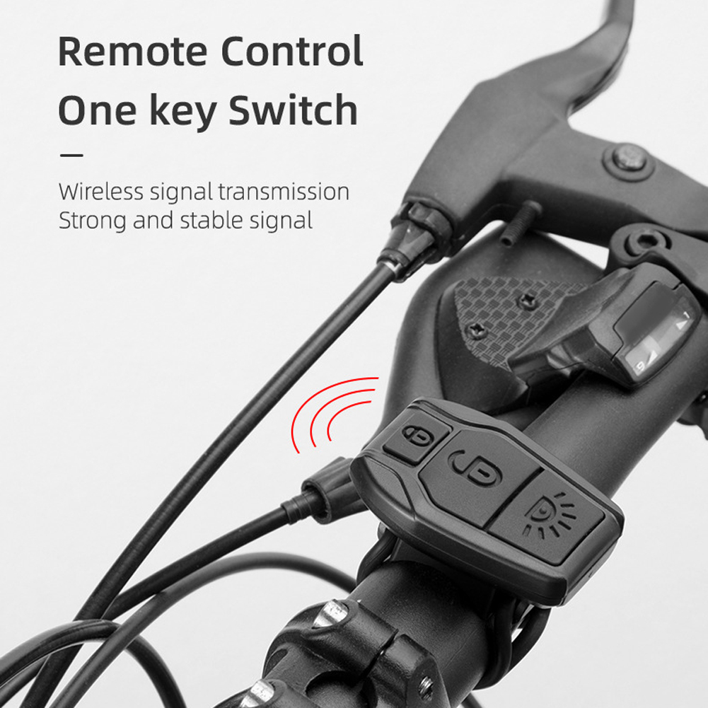 Đèn Đuôi Xe Đạp Điều Khiển Không Dây Chống Thấm Nước