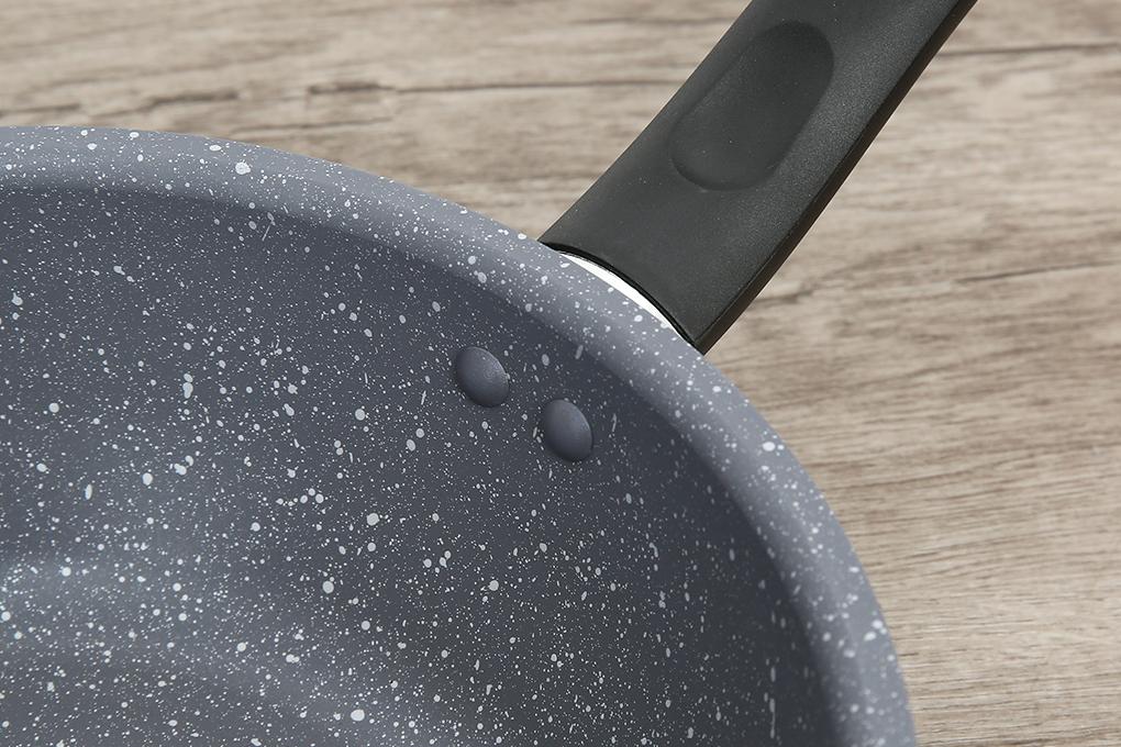 Chảo nhôm sâu chống dính đáy từ 24 cm Tefal Cook Healthy G1348495 - Hàng chính hãng