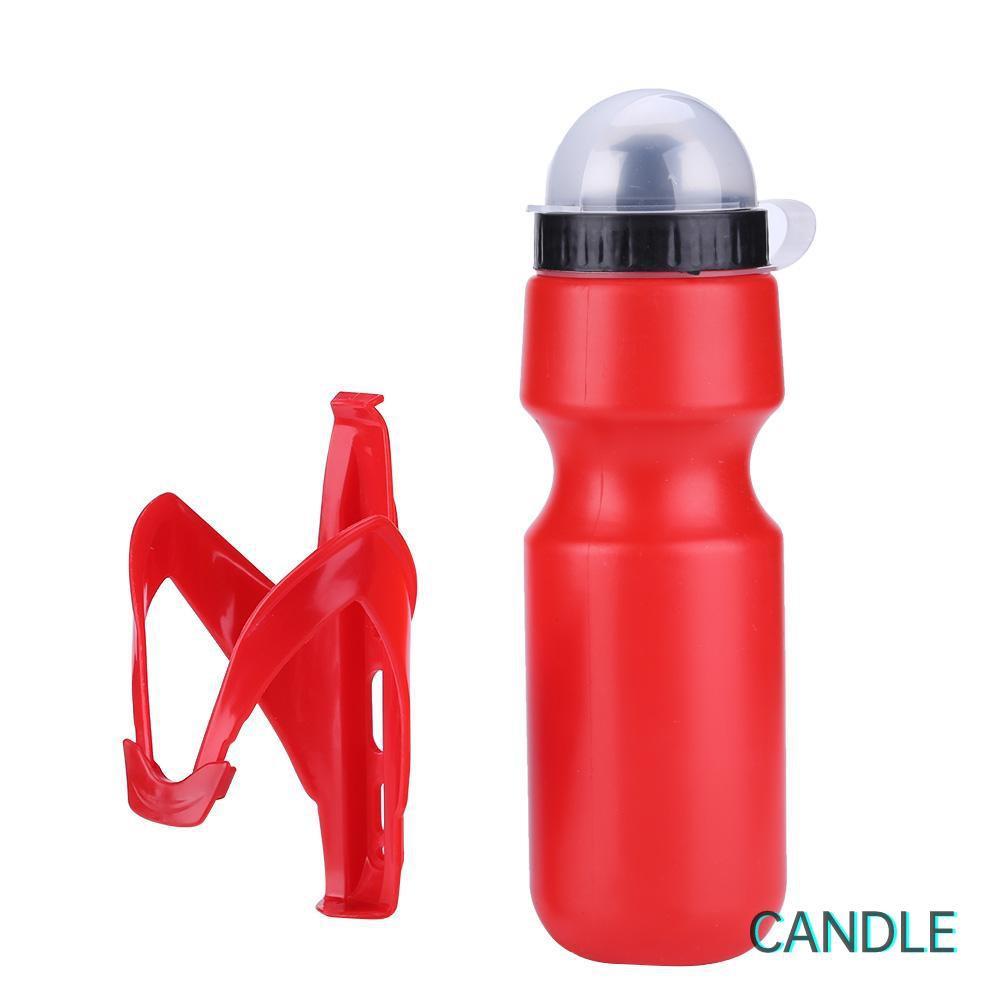 Bình Nước 650ml Kèm Giá Đỡ Cho Xe Đạp