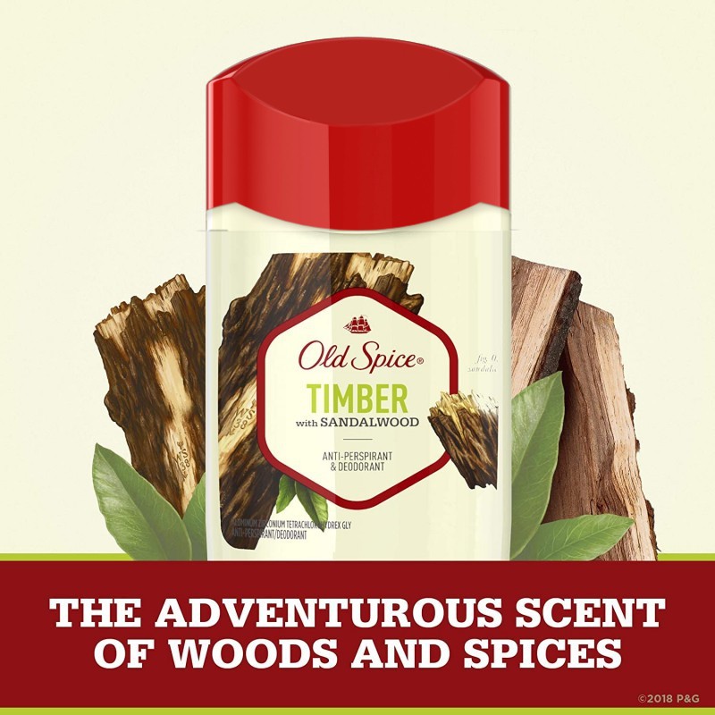 Sáp khử mùi Old Spice Timber 73g