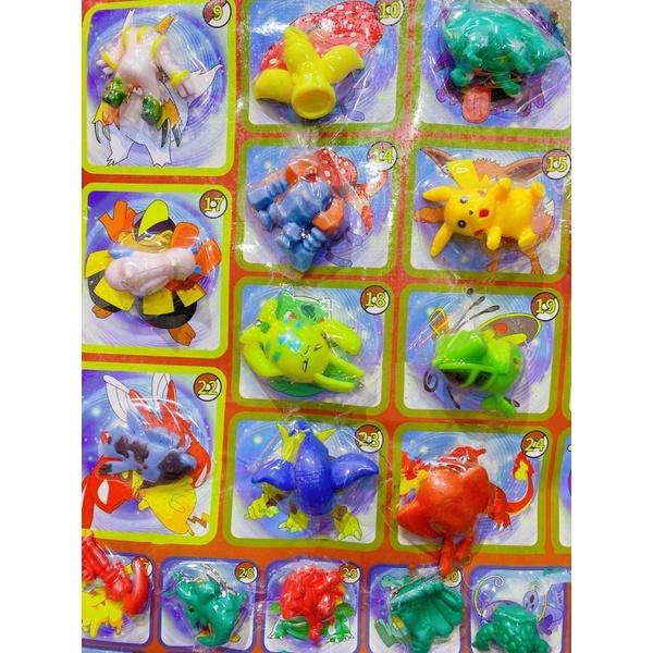 Mô Hình Pokemon, Pikachu, Làm Bộ Sưu Tập Nhân Vật Yêu Thích, Decor Trang Trí, Quà Tặng Cho Bé - Thú 2-4cm Ngẫu Nhiên