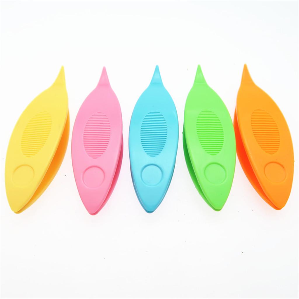 7Pcs Colorful Plastic Tatting Lacemaking Shuttle Tools 6.5 x 2.2cm