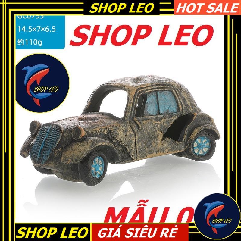 Mô hình ô tô trang trí - phụ kiện trang trí bể cá - hang tép - phụ kiện thủy sinh - hồ cá cảnh - shopleo