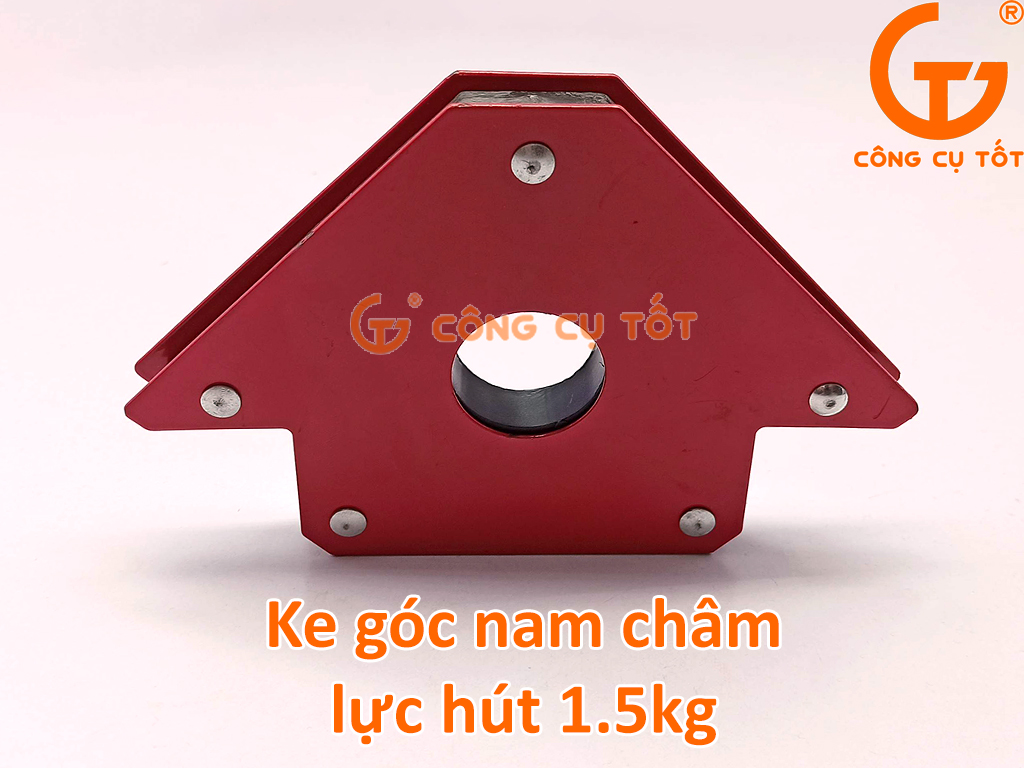 Ke góc nam châm 4 inch lực hút nhẹ 1.5 kg để hàn sắt lá tấm mỏng