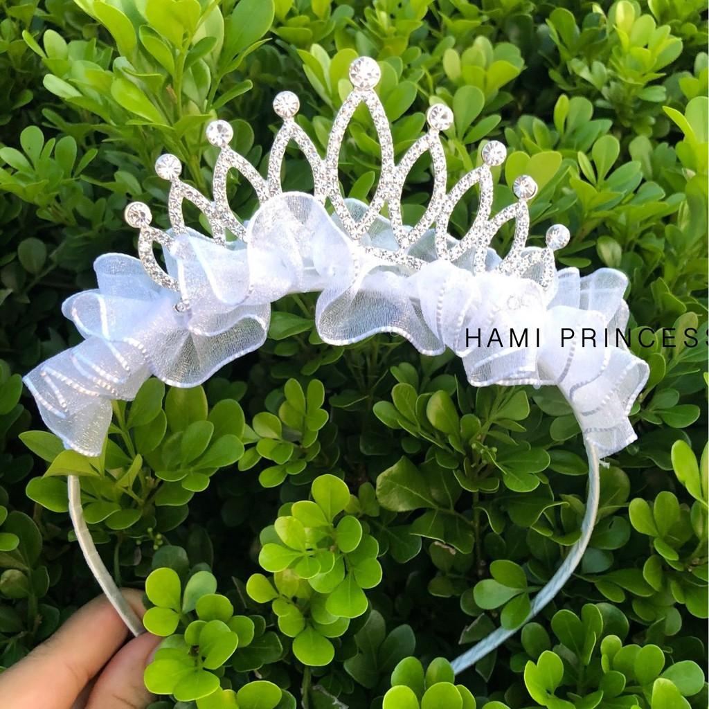 Bờm Tóc Vương Miện Size To Thiết Kế Cho Bé Gái Cực Xinh ️ HAMI PRINCESS