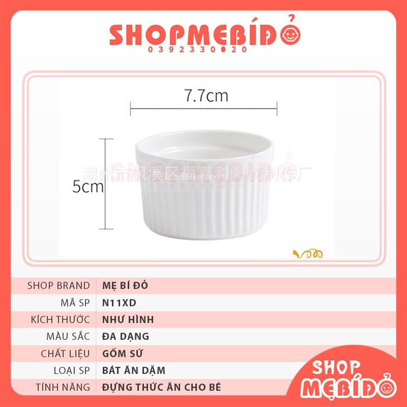 Cốc Gốm Sứ Ramenkin Làm Bánh Caramen Bánh PLan Sữa Chua